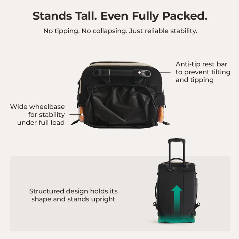 BAGSMART 43L Roller Travel Bac - Travel Router Accessories ulasan dan harga