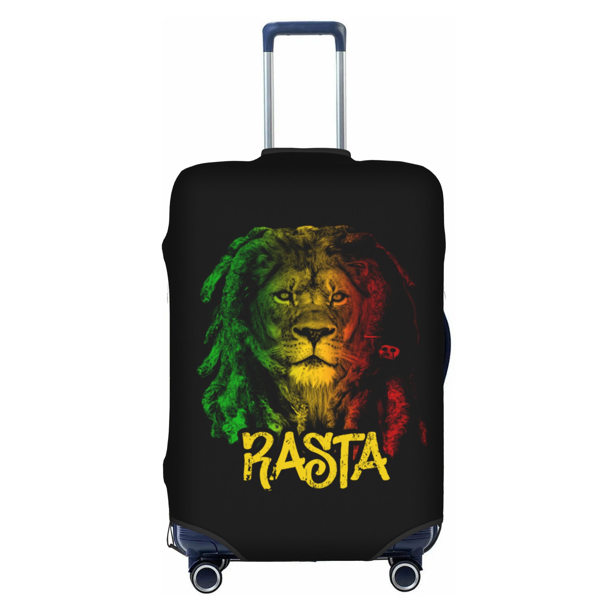 Jamaica Flag Rasta Luggage Cov - Travel Accessories For Jamaica ulasan dan harga