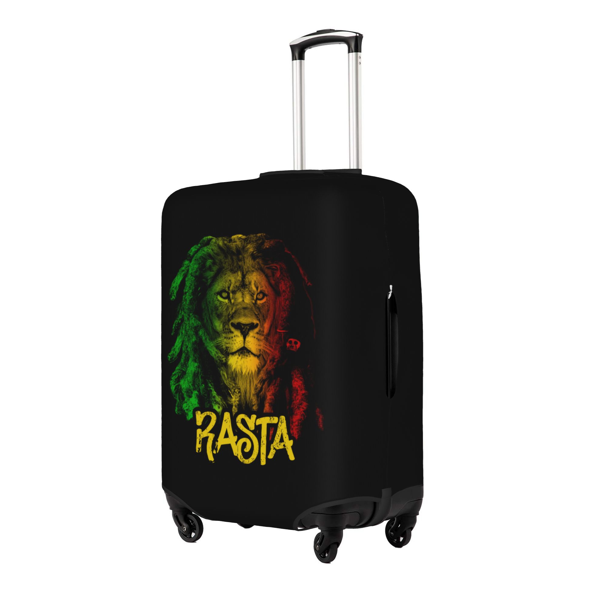 Jamaica Flag Rasta Luggage Cov - Travel Accessories For Jamaica ulasan dan harga