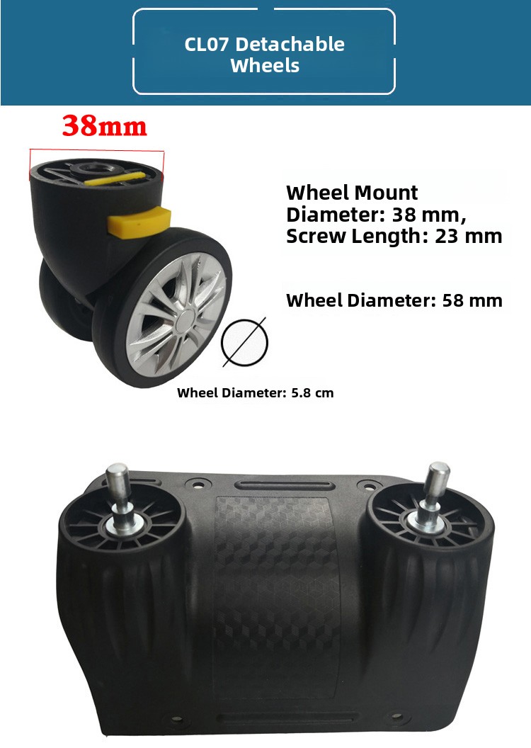 Detachable Luggage Wheel Acces - Travel Router Accessories ulasan dan harga